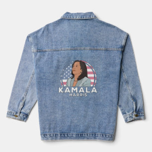 Politics Kamala Harris Denim Jacket