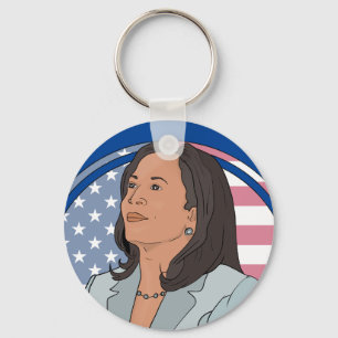 Politics Kamala Harris Key Ring