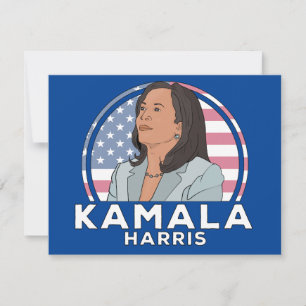 Politics Kamala Harris RSVP Card