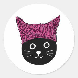 Politikitty Classic Round Sticker