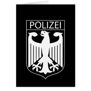 POLIZEI - German Police Symbol Gifts