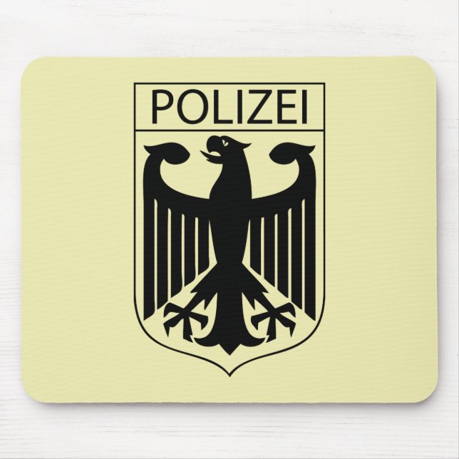 POLIZEI - German Police Symbol Gifts Mouse Pad (Front)