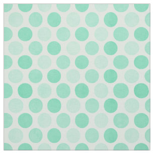 Polk Dots Aqua Blue Fabric