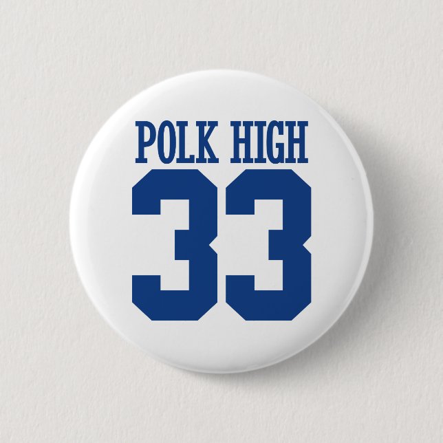 polk high 6 cm round badge (Front)