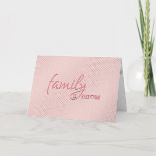 Polka Blush Pink for Daughter-in-law Card