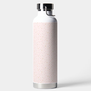 Polka Confetti Pattern Water Bottle