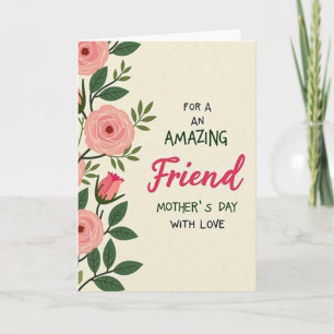 Polka Dot Amazing Friend Card