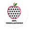 Polka Dot Apple Teacher