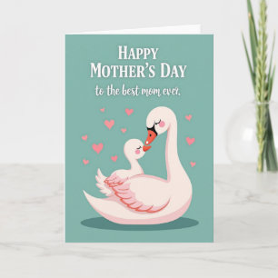Polka Dot Aquatic Birds Card