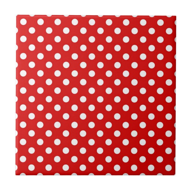 Polka dot background tile (Front)