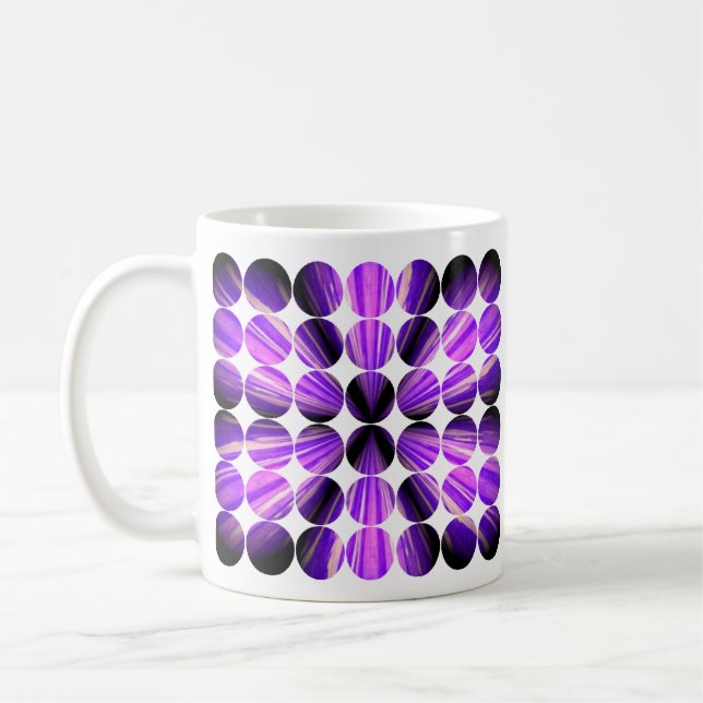Polka Dot Bamboo Coffee Mug (Left)