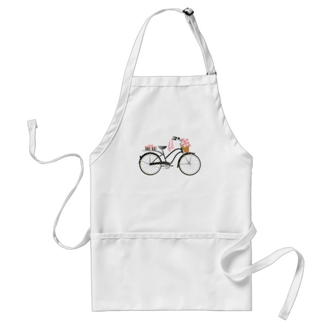 Polka Dot Bike Standard Apron (Front)