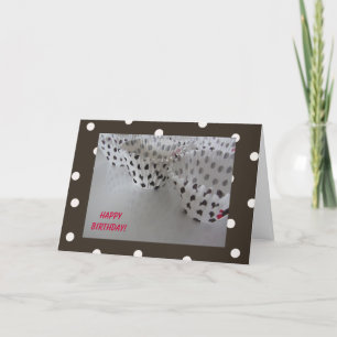 Polka Dot Birthday Card