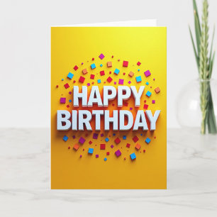 Polka Dot Birthday Fun Card
