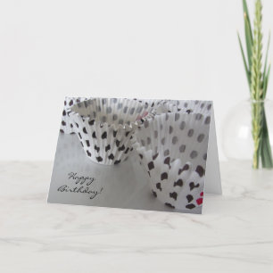 Polka Dot Birthday Wishes Card