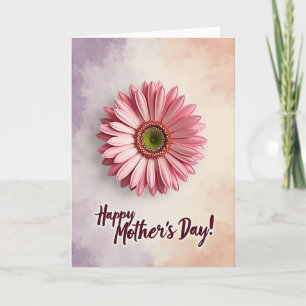 Polka Dot Bloom Happy Mothers Day Card