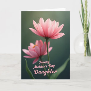 Polka Dot Blossom Happy Mothers Day Card