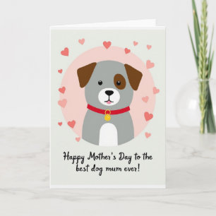 Polka Dot Canine Love Card