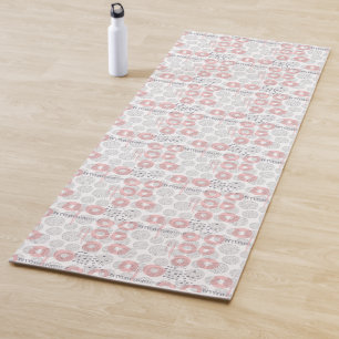 Polka Dot Circle Pattern Yoga Mat