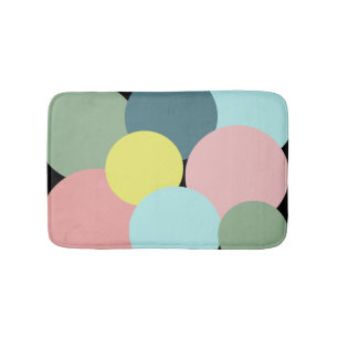 Polka Dot Colours of Bermuda Bath Mat