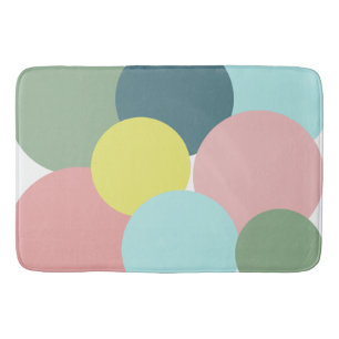 Polka Dot Colours of Bermuda Bath Mat