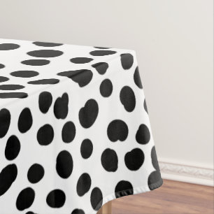 Polka dot dalmatian 101 tablecloth