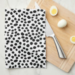 Polka dot dalmatian 101 tea towel<br><div class="desc">Polka dot is a pattern consisting of an array of large filled circles of the same size. Polka dots are commonly seen on children's clothing, toys, furniture, ceramics, and Central European folk art but they appear in a wide array of contexts. The pattern rarely appears in formal contexts, and is...</div>