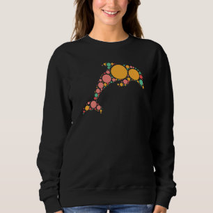 Polka Dot Day Dolphin International Dot Day   Sweatshirt