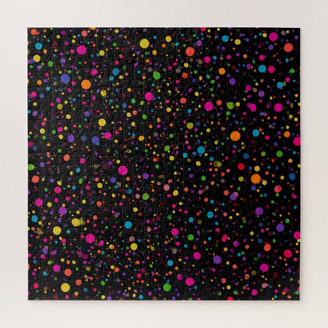 Polka Dot Design  Jigsaw Puzzle (Vertical)