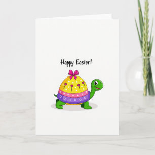 Polka Dot Easter Reptile Card