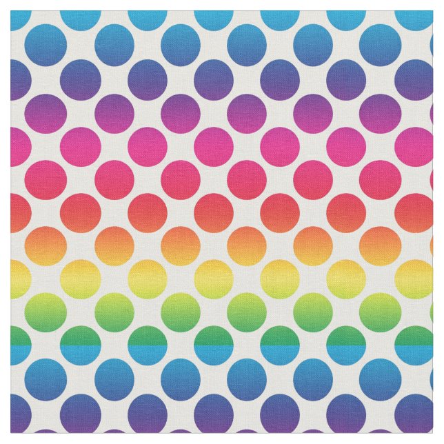 Polka dot fabric ! (Close Up)