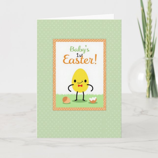 Polka Dot First Day Card (Front)