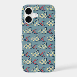 Polka Dot Fish Pattern
