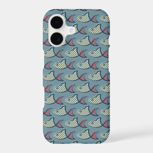 Polka Dot Fish Pattern (Back)