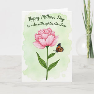 Polka Dot Floral Congrats Card