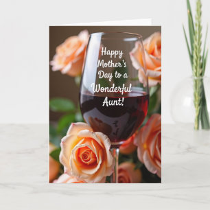 Polka Dot Floral Wish Card