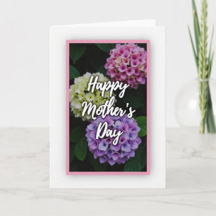 Polka Dot Floral Wishes Card