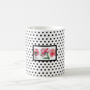 Polka dot flower cup