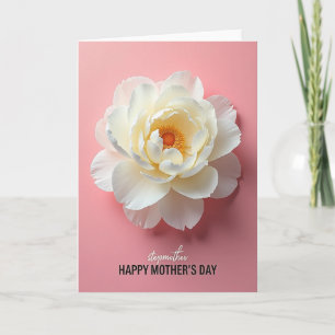 Polka Dot Flower Stepmother Card