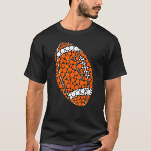 Polka Dot Football  Player International Dot Day T-Shirt
