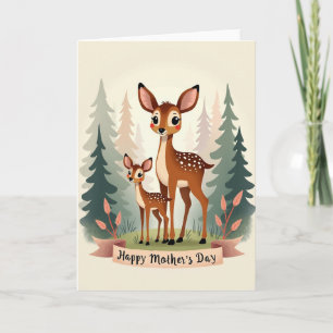 Polka Dot Forest Friend Card