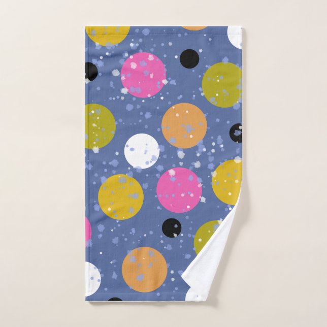 Polka Dot Fun   Hand Towel (Hand Towel)