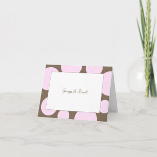 Polka Dot Fun Note Card