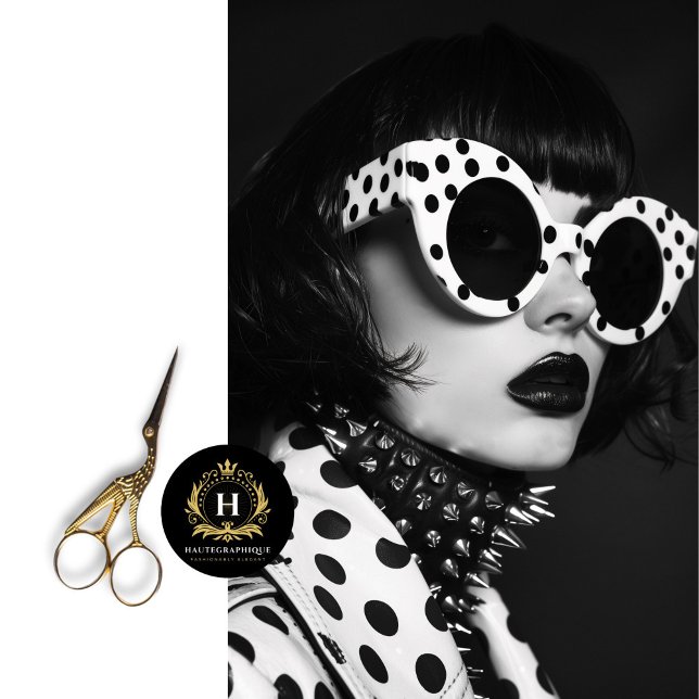 Polka Dot Glam Rock Star Decoupage Tissue Paper (Creator Uploaded)