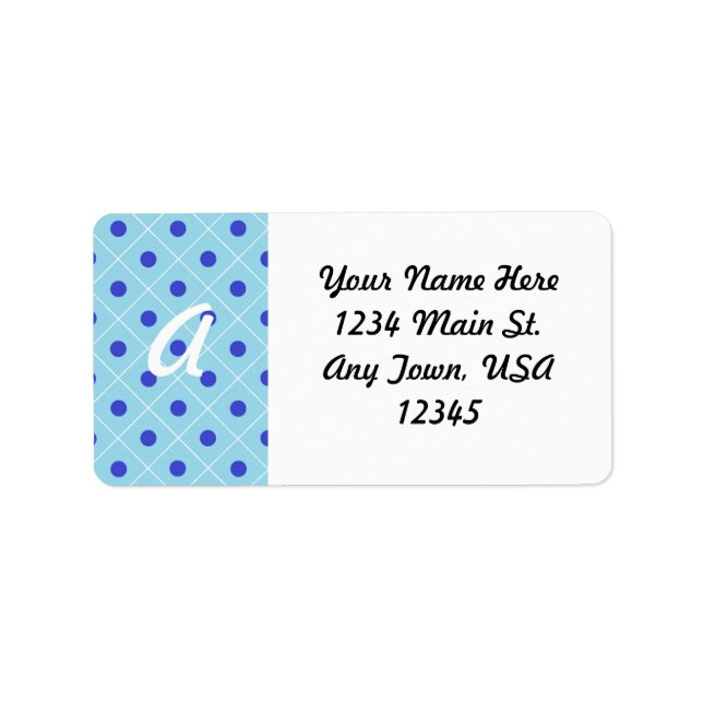 Polka Dot Label (Front)