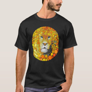 Polka Dot Lion International Dot Day Boys Kids Men T-Shirt