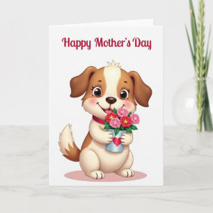 Polka Dot Love Pup Card