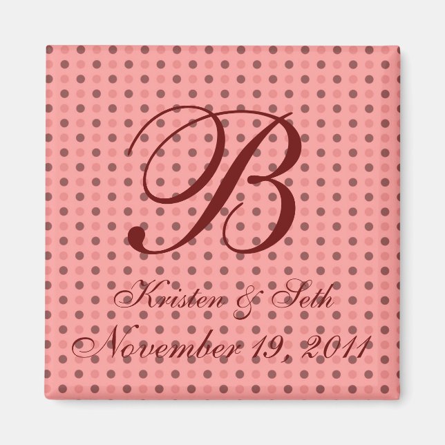 Polka Dot Magnet (Front)