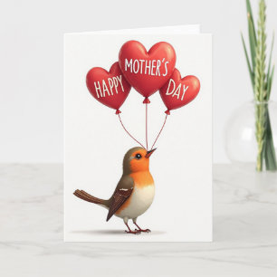 Polka Dot Mom Congrats Card