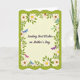 Polka Dot Mother Greeting Card